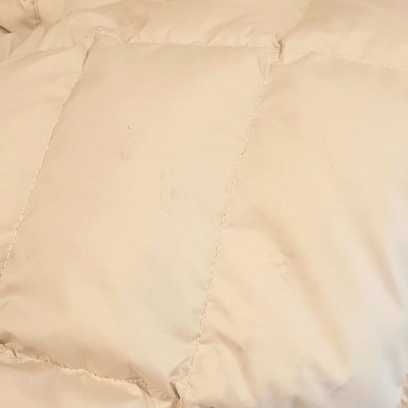 GUC North Face Womens Cream Coat M - Picture 8 of 11